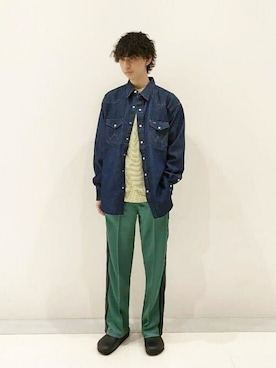 Bshopスタッフさん（メンズ・175cm）の春コーディネート