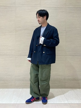 「cellar door」｜Bshopスタッフさん（メンズ・165cm）の春コーディネート