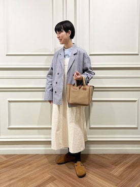 Bshopスタッフさん（レディース・160cm）の春コーディネート