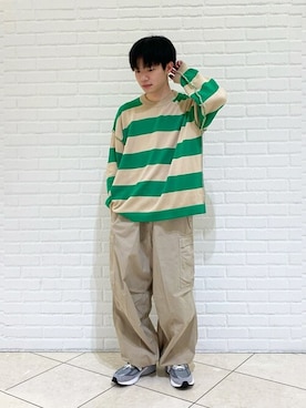 「cellar door」｜Bshopスタッフさん（メンズ・168cm）の春コーディネート
