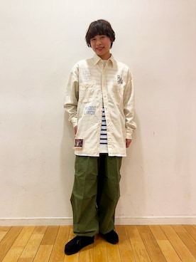 「cellar door」｜Bshopスタッフさん（レディース・158cm）の春コーディネート
