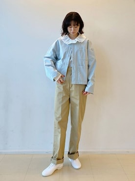Bshopスタッフさん(レディース・155cm)の春コーディネート