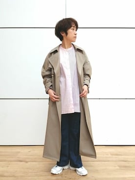 「GALLEGO DESPORTES」｜Bshopスタッフさん（レディース・158cm）の春コーディネート