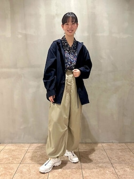 Bshopスタッフさん（レディース・166cm）の春コーディネート