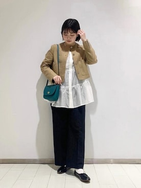 Bshopスタッフさん（レディース・164cm）の春コーディネート