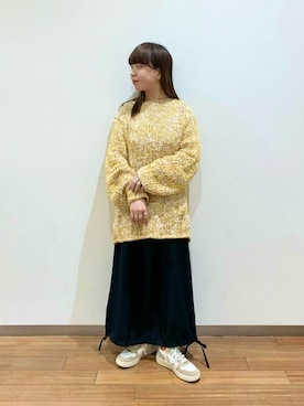 「cellar door」｜Bshopスタッフさん（レディース・153cm）の春コーディネート