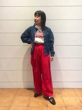 Bshopスタッフさんのコーディネート