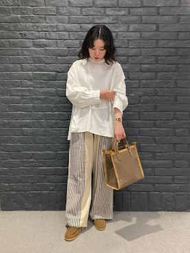 Bshopスタッフさん(レディース・160cm)の春コーディネート