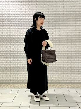 「WALANCE（ワランス）のアイテム」を使った、Bshopスタッフさん（レディース・149cm）の春コーディネート