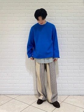 Bshopスタッフさん（メンズ・168cm）の春コーディネート