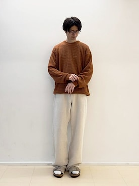 「NEPLA.（ネプラ）のアイテム」を使った、Bshopスタッフさん（メンズ・168cm）の春コーディネート