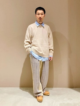 Bshopスタッフさん（メンズ・168cm）の春コーディネート