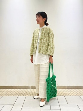 Bshopスタッフさん(レディース・158cm)の春コーディネート
