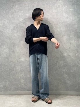 「NEPLA.（ネプラ）のアイテム」を使った、Bshopスタッフさん（メンズ・170cm）の春コーディネート