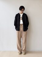 AiE（エーアイイー）の「AiE | ペインターシャツ ストライプ MEN
