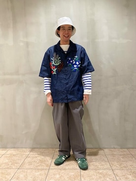 Bshopスタッフさん（メンズ・170cm）の春コーディネート