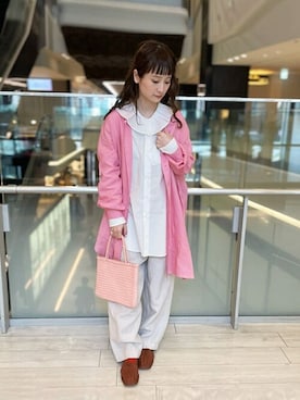 Bshopスタッフさん（レディース・153cm）の春コーディネート