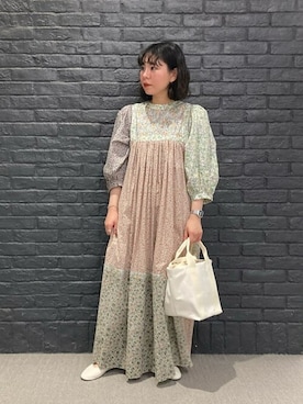 Bshopスタッフさん（レディース・160cm）の春コーディネート