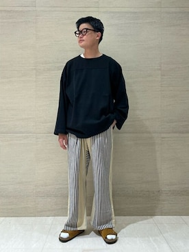 Bshopスタッフさん（メンズ・171cm）の春コーディネート