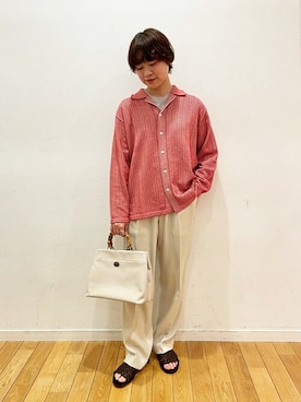 Bshopスタッフさん(レディース・158cm)の春コーディネート
