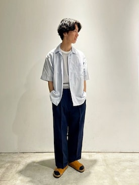 Bshopスタッフさん（メンズ・177cm）の春コーディネート