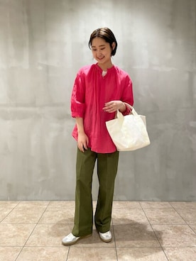 Bshopスタッフさん（レディース・163cm）の春コーディネート