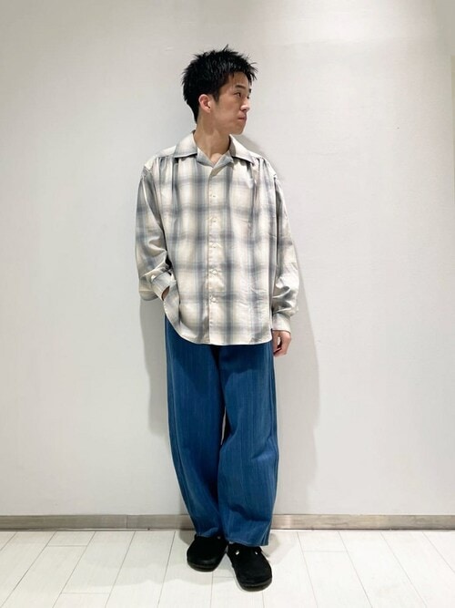 Bshop（ビショップ）の「AiE | ペインターシャツ オンブレ
