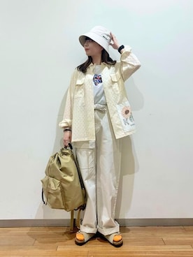 「orcival」｜Bshopスタッフさん（レディース・153cm）の春コーディネート