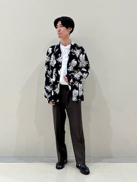 Bshopスタッフさん(メンズ・172cm)の春コーディネート