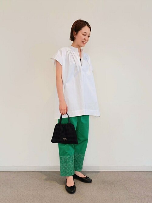 Bshop（ビショップ）の「INDIA INDUSTRY | カットワーク刺繍シャツ