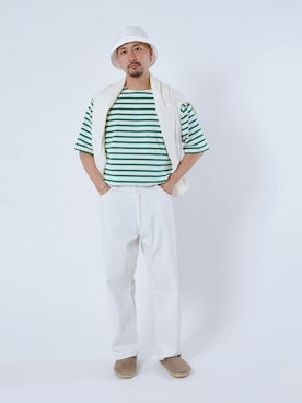 Bshopスタッフさん（メンズ・179cm）の夏コーディネート