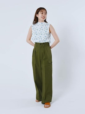 Bshopスタッフさん(レディース・155cm)の夏コーディネート