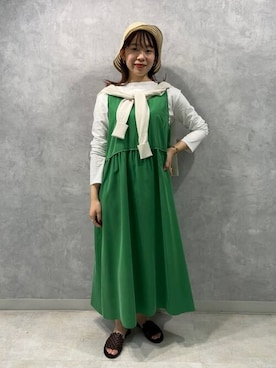 LE GLAZIKのワンピースを使った人気ファッションコーディネート