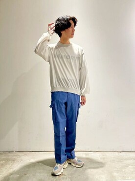 Bshopスタッフさん(メンズ・177cm)の夏コーディネート