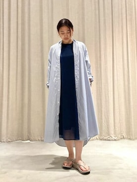 Bshopスタッフさん(レディース・154cm)の夏コーディネート