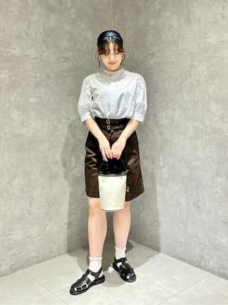 Bshop（ビショップ）の「Tangent | イタリアングルカショーツ WOMEN