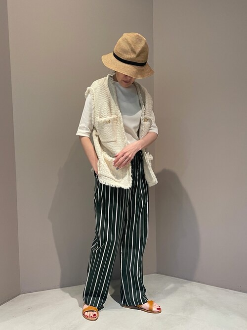 ADAWAS（アダワズ）の「ADAWAS | 〈別注〉サマーツイードニット