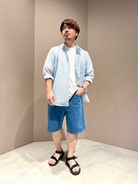 Bshopスタッフさん（メンズ・170cm）の夏コーディネート