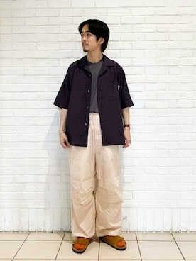 Bshopスタッフさん(メンズ・174cm)の夏コーディネート
