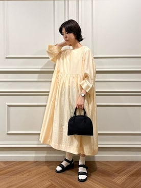 Bshopスタッフさん(レディース・160cm)の夏コーディネート