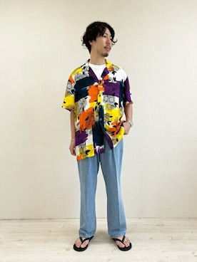 Bshopスタッフさん(メンズ・170cm)の夏コーディネート