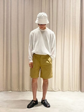 Bshopスタッフさん（メンズ・175cm）の夏コーディネート