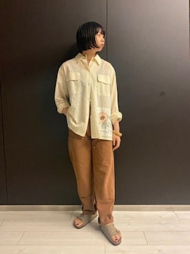 Bshopスタッフさん（レディース・157cm）の夏コーディネート