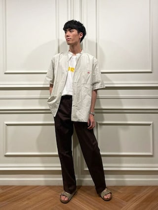 MORRIS & SONS  ノープリーツストレートパンツ Morris & Sons（モリスアンドサンズ）の「MORRIS & SONS | ノー