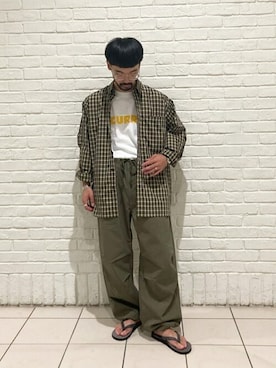 Bshopスタッフさん（メンズ・165cm）の秋コーディネート