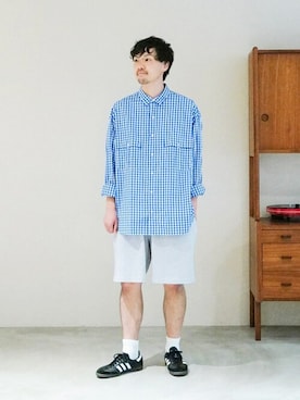 Bshopスタッフさん（メンズ・176cm）の秋コーディネート