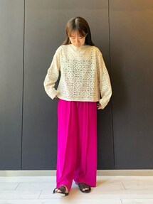 ★dragonドラゴン　レザーメッシュサンダル24.5美品ビショップ★ Bshop（ビショップ）の「dragon | レザーメッシュサンダル WOMEN