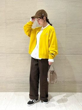 「GALLEGO DESPORTES」｜Bshopスタッフさん（レディース・153cm）の秋コーディネート