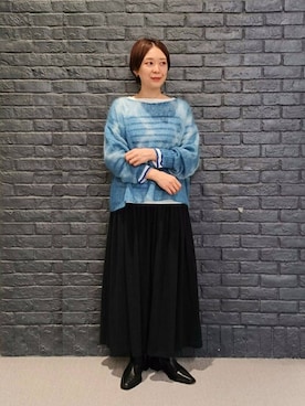 Bshopスタッフさん（レディース・162cm）の秋コーディネート