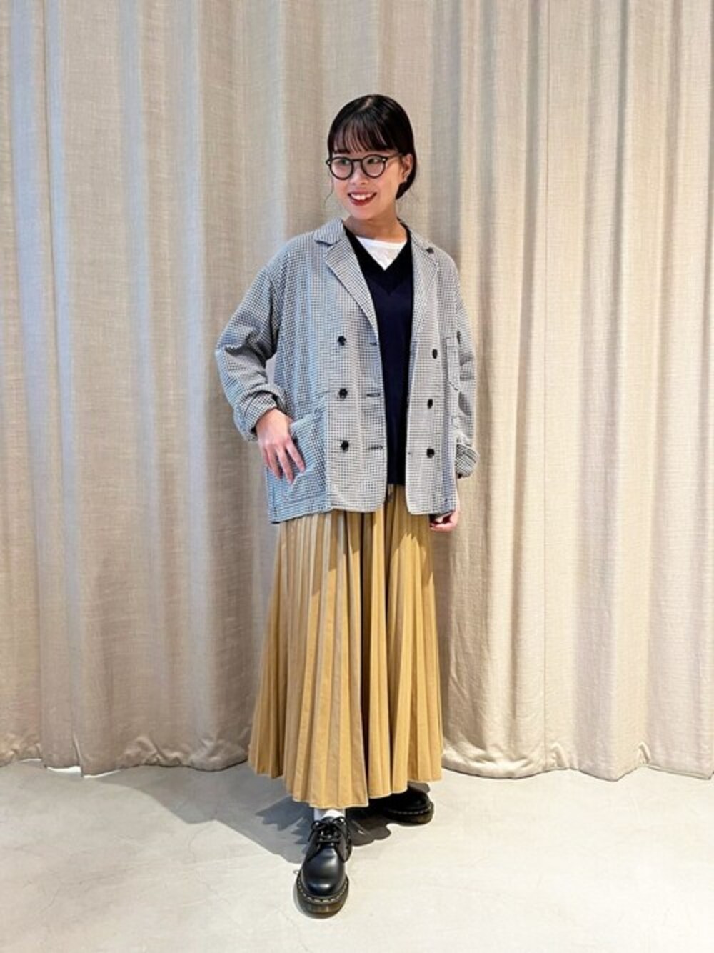 VETRA（ベトラ）の「VETRA | コットン コックジャケット 千鳥格